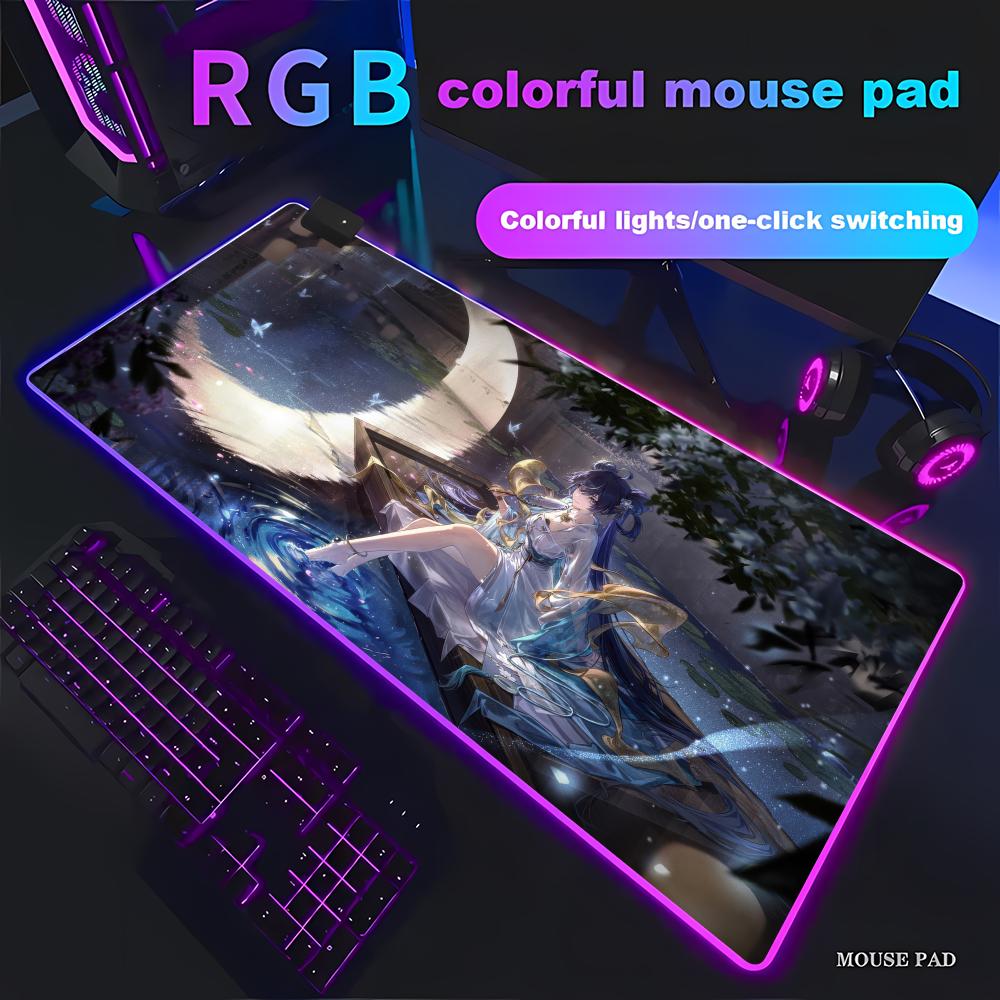Rgb Mousepad - XXL Iuno RGB ゲーミングマウスパッド - ウスティン・ウェーブス