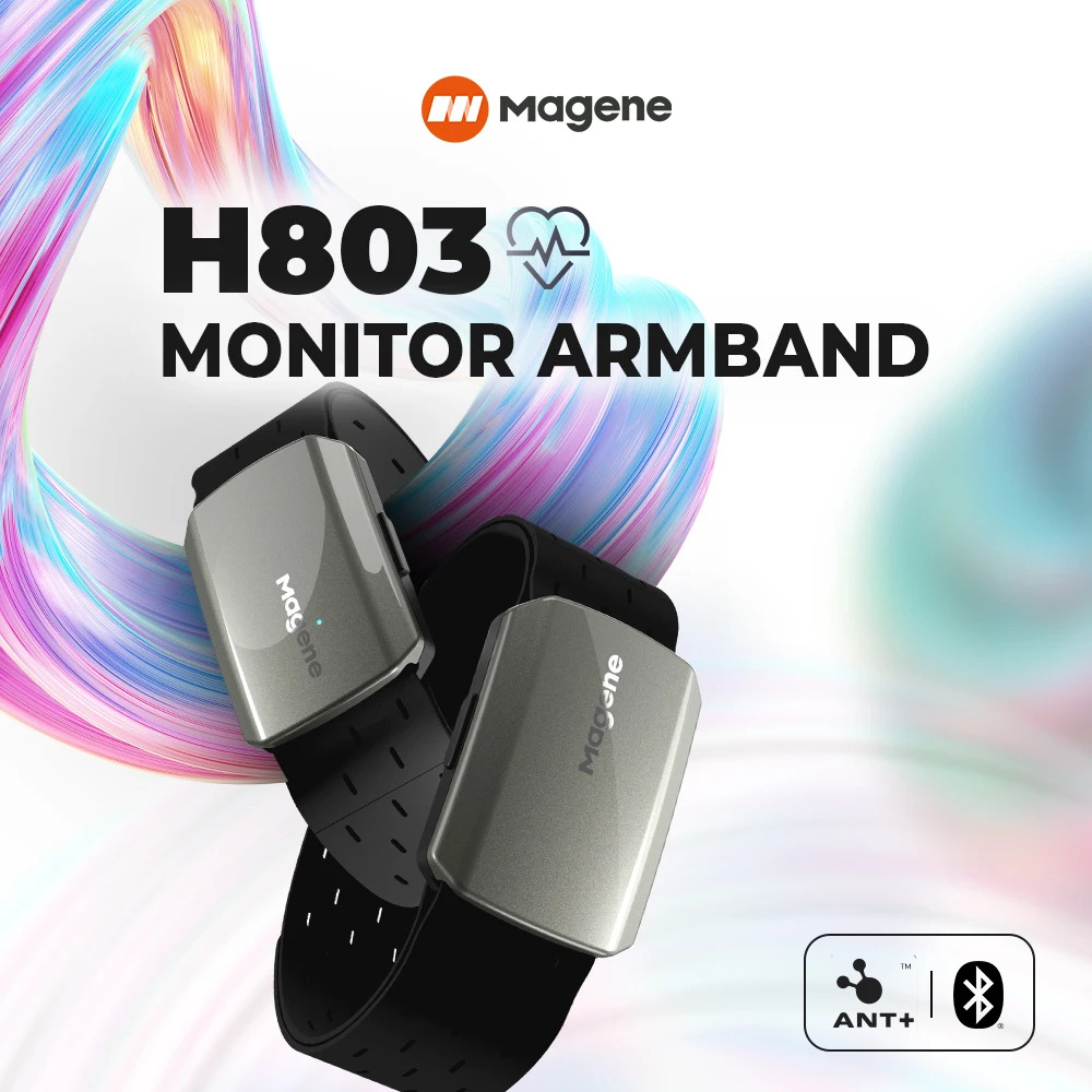 Dual Monitor Arm - Magene H803 心拍数アームバンドモニター デュアルモード Bluetooth ANT