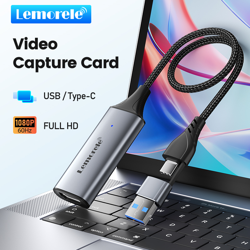 Pc Gaming Game - Lemorele USB 2.0 ビデオキャプチャカード HDMI 互換