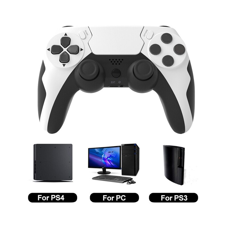 Pc Gaming Emulator - Gaminja p48ワイヤレスゲームパッド6軸ジャイロスコープゲームコントローラーps4 ps3コンソール用7 8 10デュアル振動pcジョイスティック