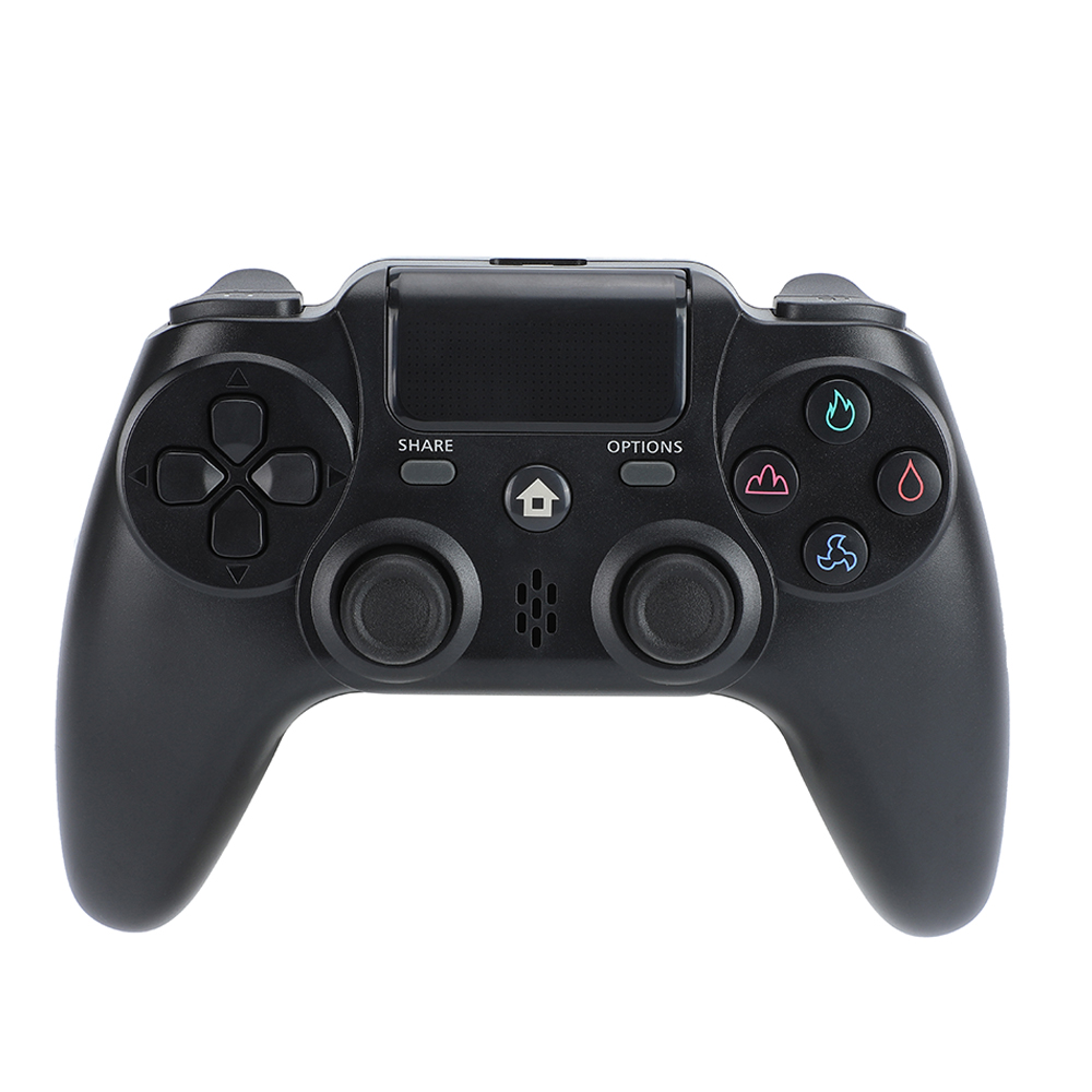 Pc Gaming Emulator - プレイステーション4コンソール用のBluetoothワイヤレスコントローラー,ps4/pc/スチーム互換コントローラー