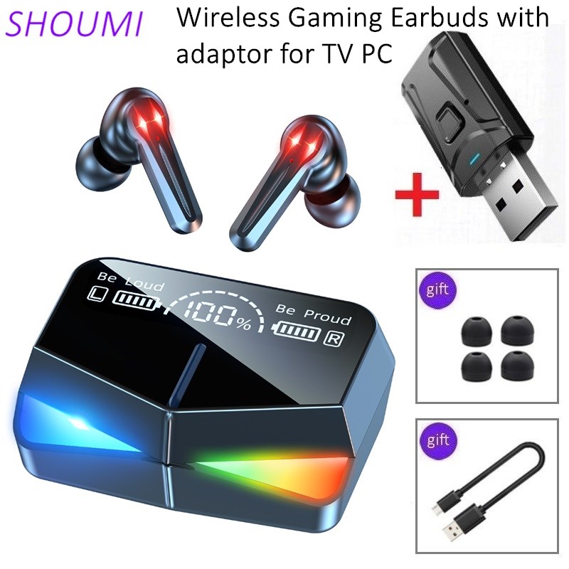 Pc Gaming Y Monitor - SHOUMI ゲーミングイヤホン Bluetooth TWS 真のワイヤレス Type-C