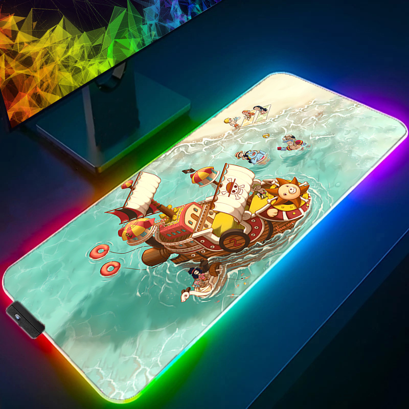 RGB LEDマウスパッド オフィスデスクマット ワンピース - Rgb Mousepad のレビューと価格