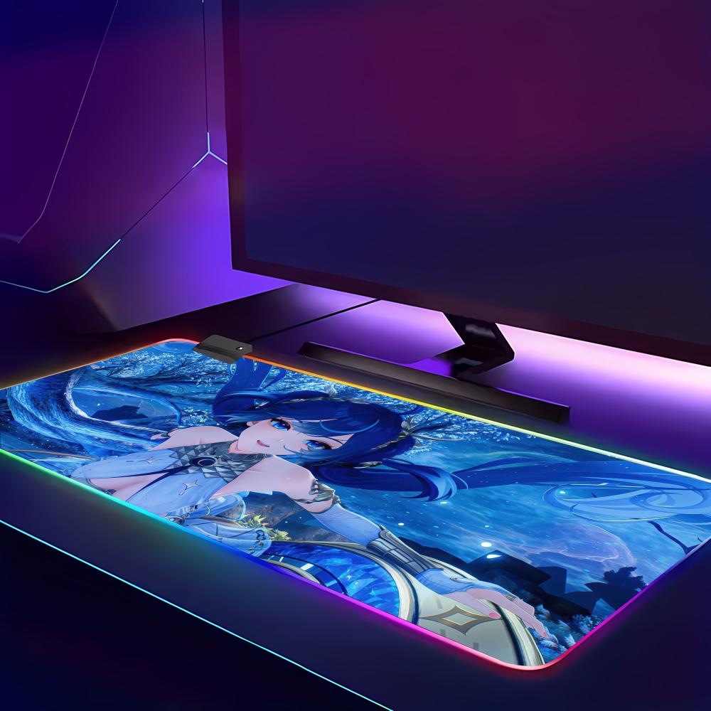 XXL Iuno RGB ゲーミングマウスパッド - ウステ - Rgb Mousepad のレビューと価格