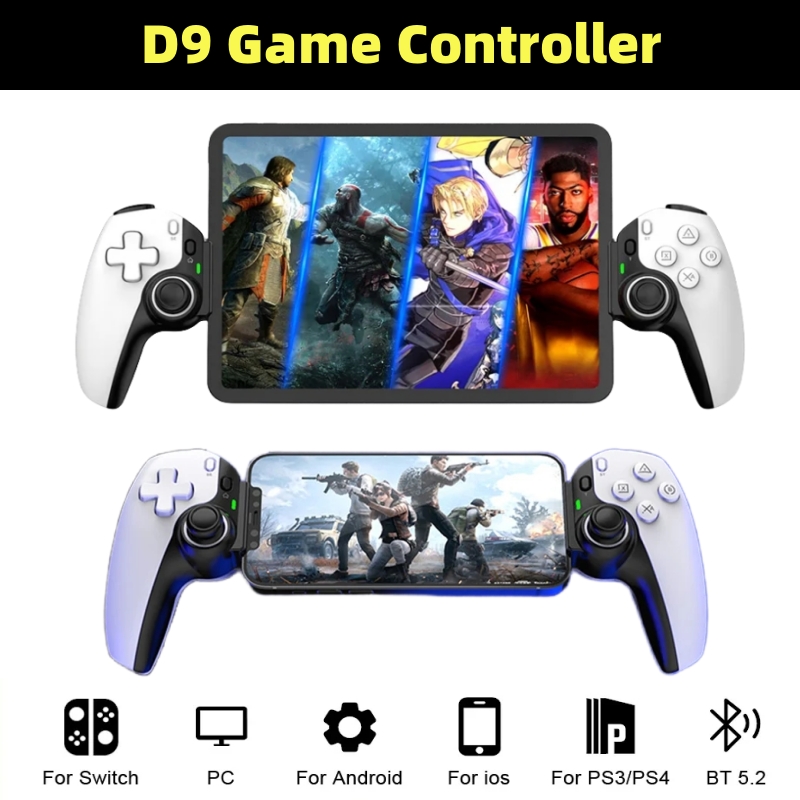 D9 タブレットコントローラーワイヤレスハンドルスイッチゲー - Pc Gaming Emulator のレビューと価格
