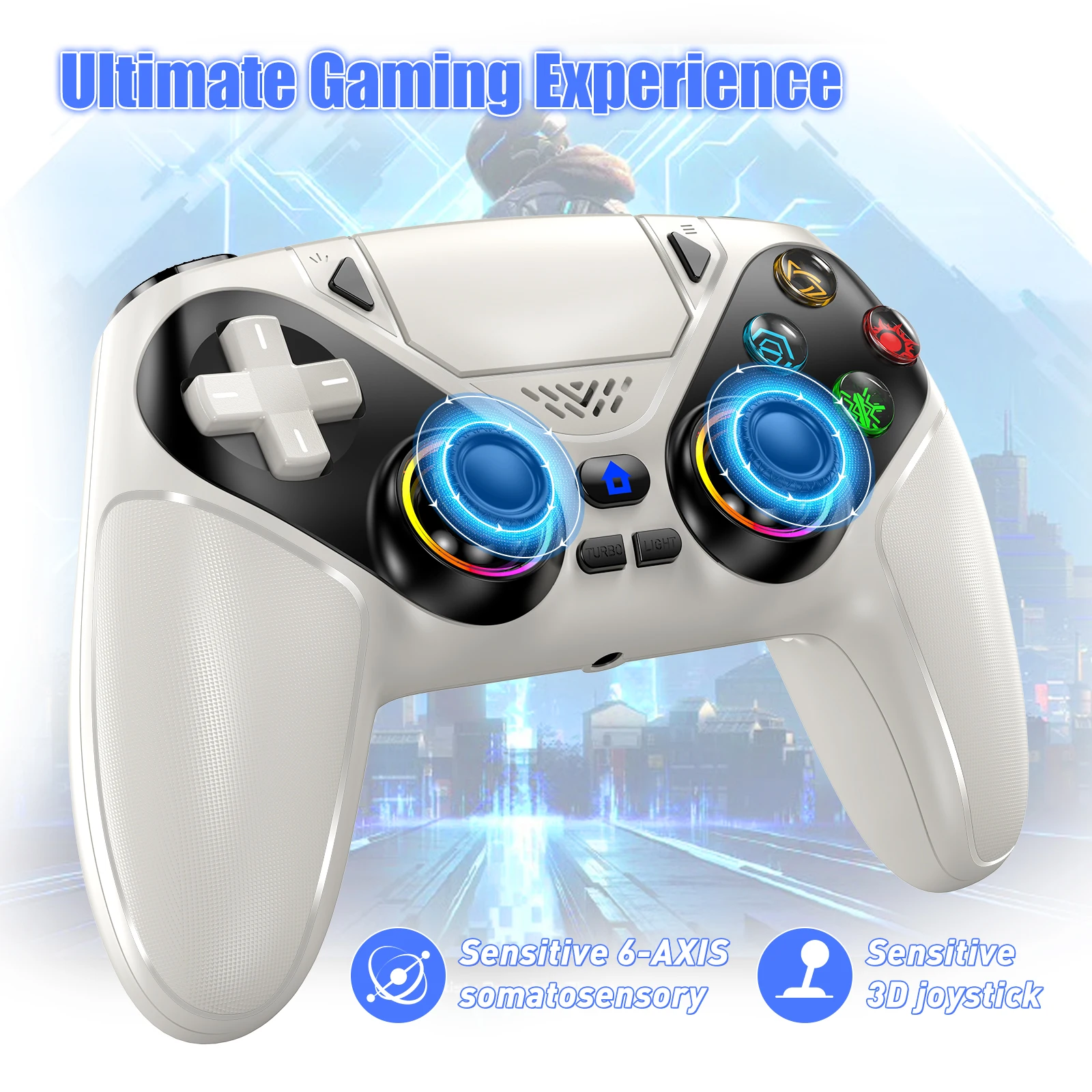 ワイヤレスコントローラーゲームパッド プレイステーション5  - Pc Gaming Emulator のレビューと価格
