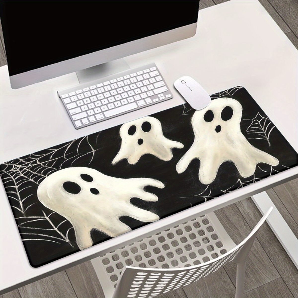 ブランド Ghost Web マウスパッド、アイアンアートデ - Anti-Ghosting Keyboard のレビューと価格