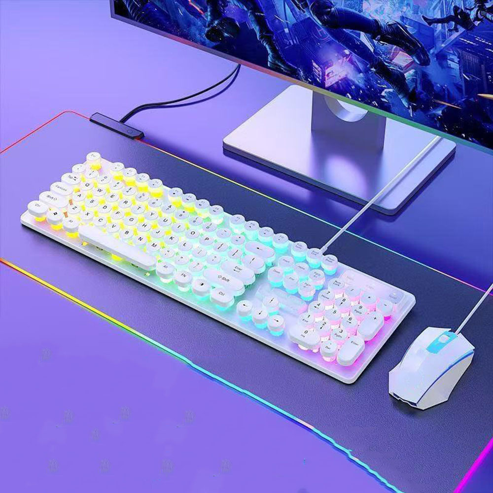 レトロタイプライタースタイルのメタルパネルキーボード - レ - Anti-Ghosting Keyboard のレビューと価格