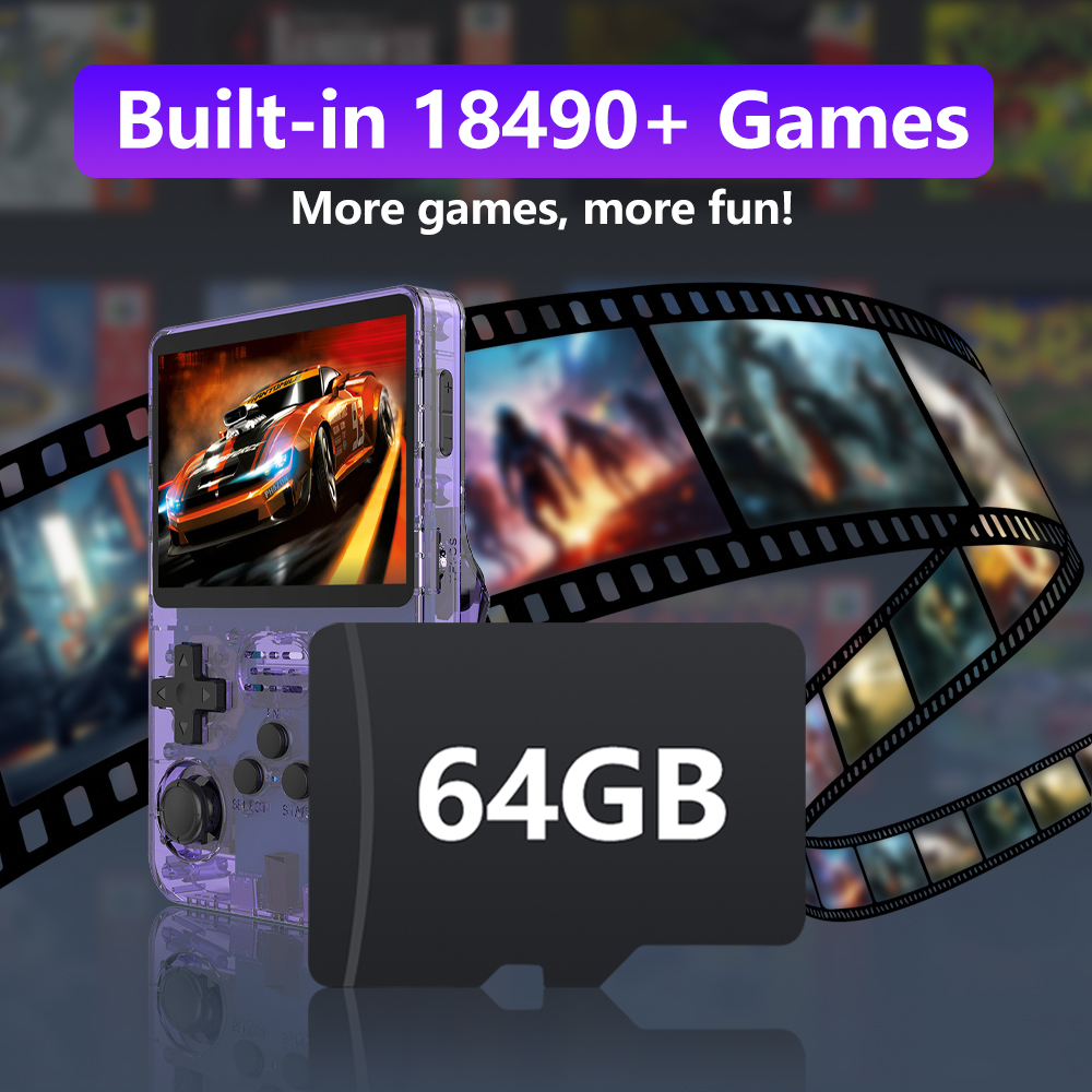 R36Sゲーム機用64GBゲームカード、18490以上のゲー - Pc Gaming Emulator のレビューと価格