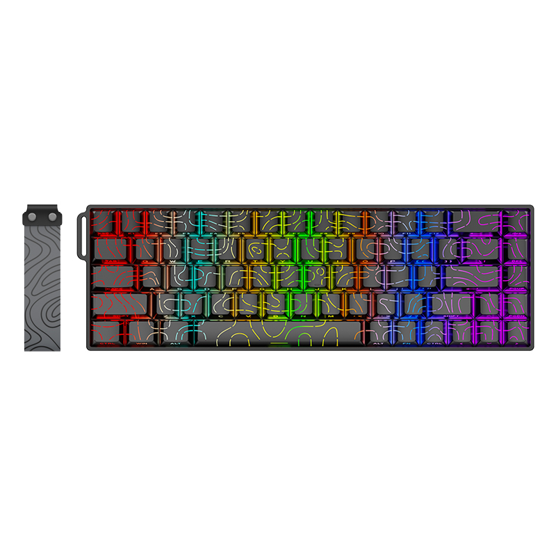 SHIPADOO IK68 有線メカニカルゲーミングキーボー - Anti-Ghosting Keyboard のレビューと価格
