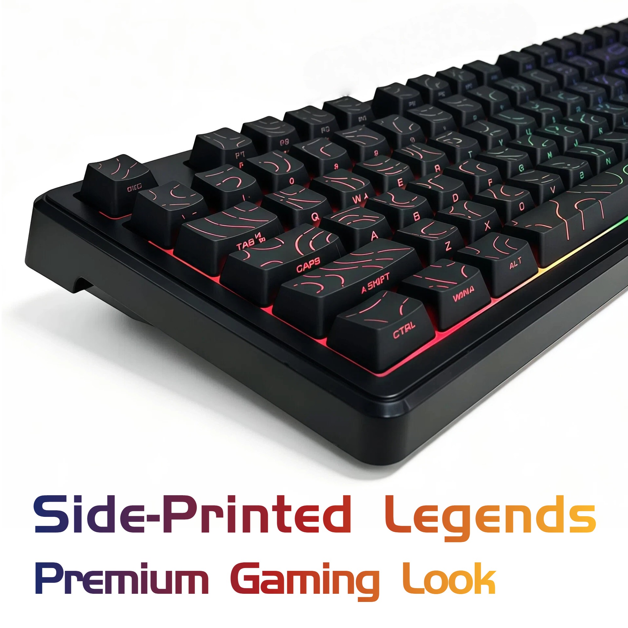87キー コンパクト有線キーボード RGBバックライト TK - Anti-Ghosting Keyboard のレビューと価格