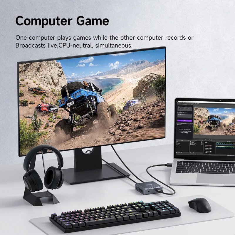 Hagibis-hdmi互換のビデオキャプチャカード、ループ - Pc Gaming Game のレビューと価格