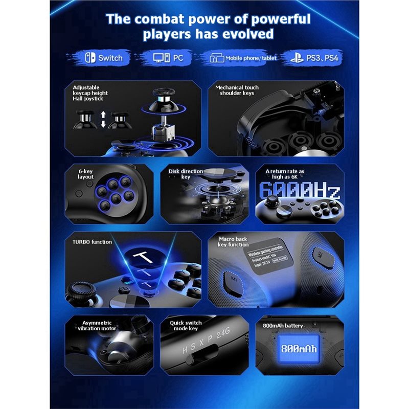 ~【セール中】Y04 ワイヤレスゲーミングコントローラー 調 - Pc Gaming On Sale のレビューと価格