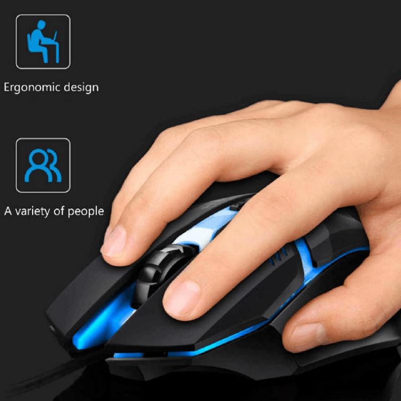 2023デスクトップコンピュータUSBバックライト付きマウス - Pc Gaming On Sale のレビューと価格