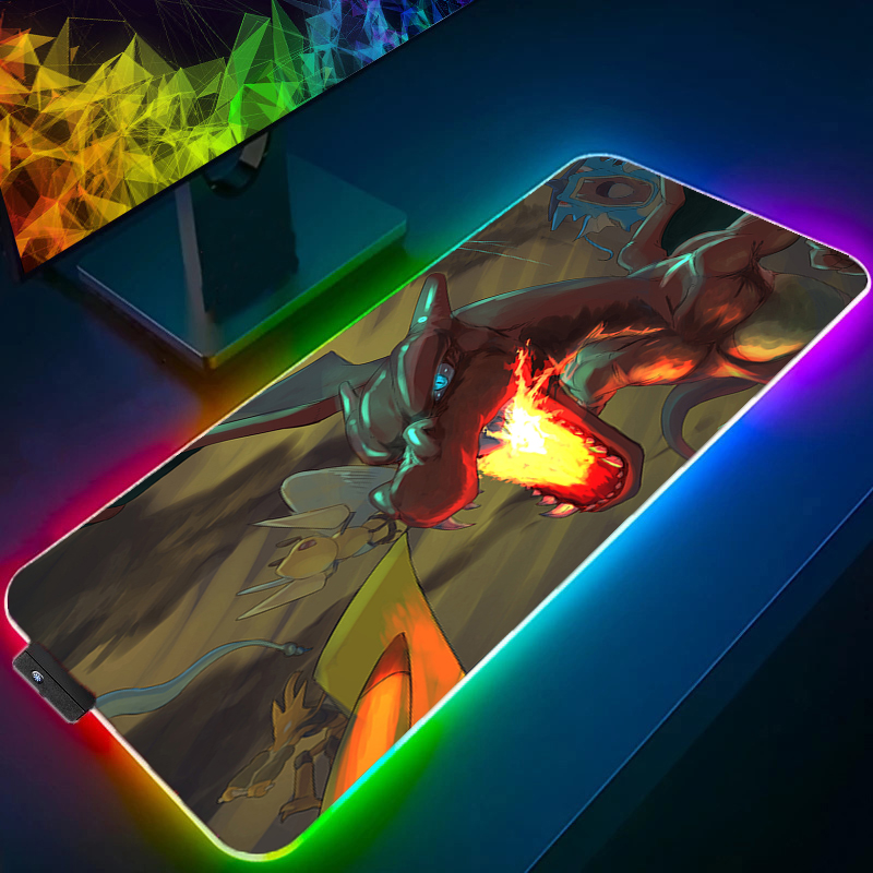 LED ライトマウスパッドデスクマット G-gengar P - Rgb Mousepad のレビューと価格