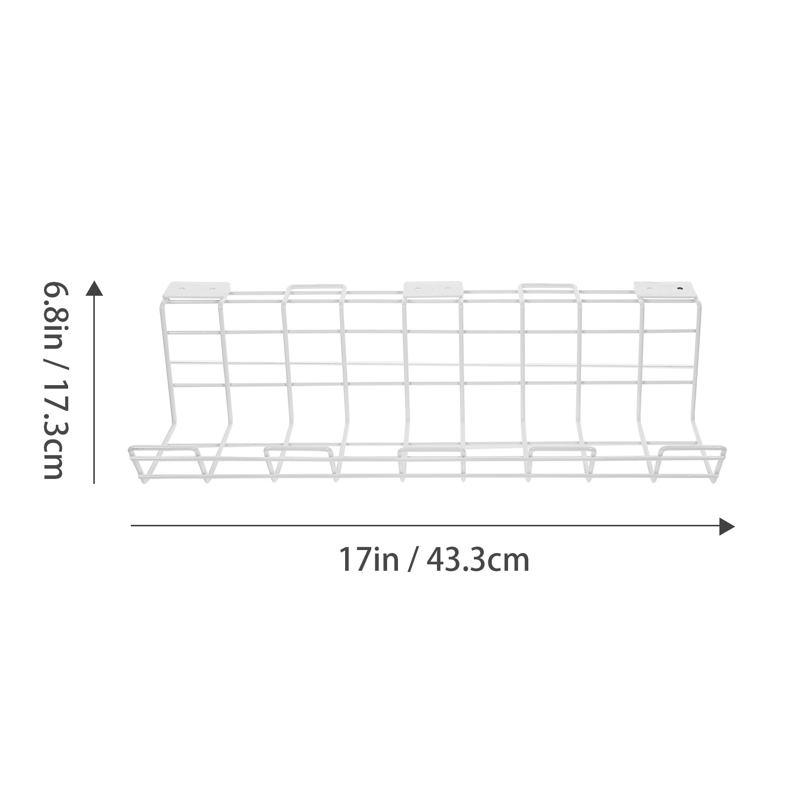 2個入り デスク下ケーブルオーガナイザーラック プレミアムヘ - Desk Cable Organizer のレビューと価格