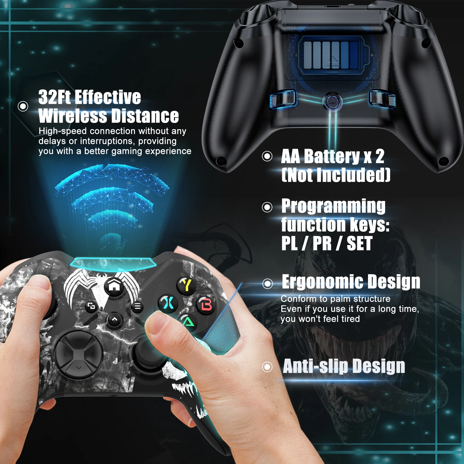 Wifi ワイヤレスコントローラー Xbox One シリー - Pc Gaming Victus のレビューと価格