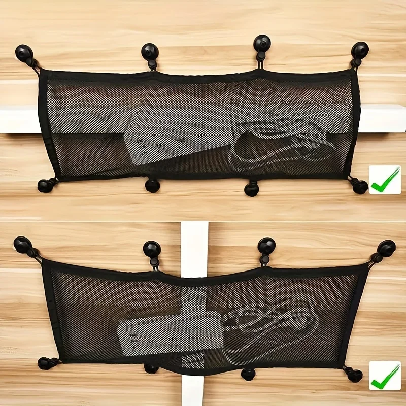 デスク下ケーブル管理ネット - 8穴ソケットメッシュオーガナ - Desk Cable Organizer のレビューと価格