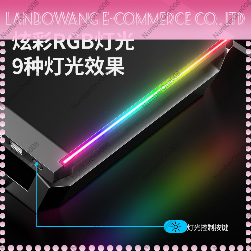 RGBゲーミングマウスパッド、モニタースタンド付き、キーボー - Rgb Mousepad のレビューと価格