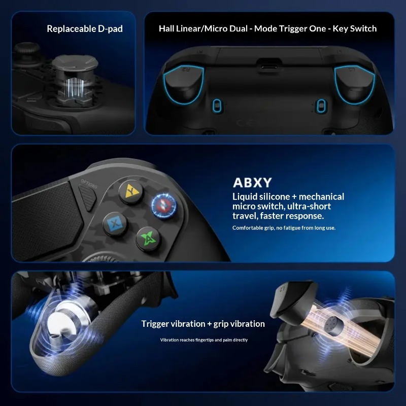 AceGamer D4 ワイヤレス Steam コントローラ - Pc Gaming Emulator のレビューと価格
