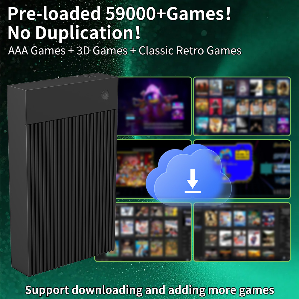 ハイパーベース MIX 4T レトロ HDD 59000+ゲ - Pc Gaming Emulator のレビューと価格