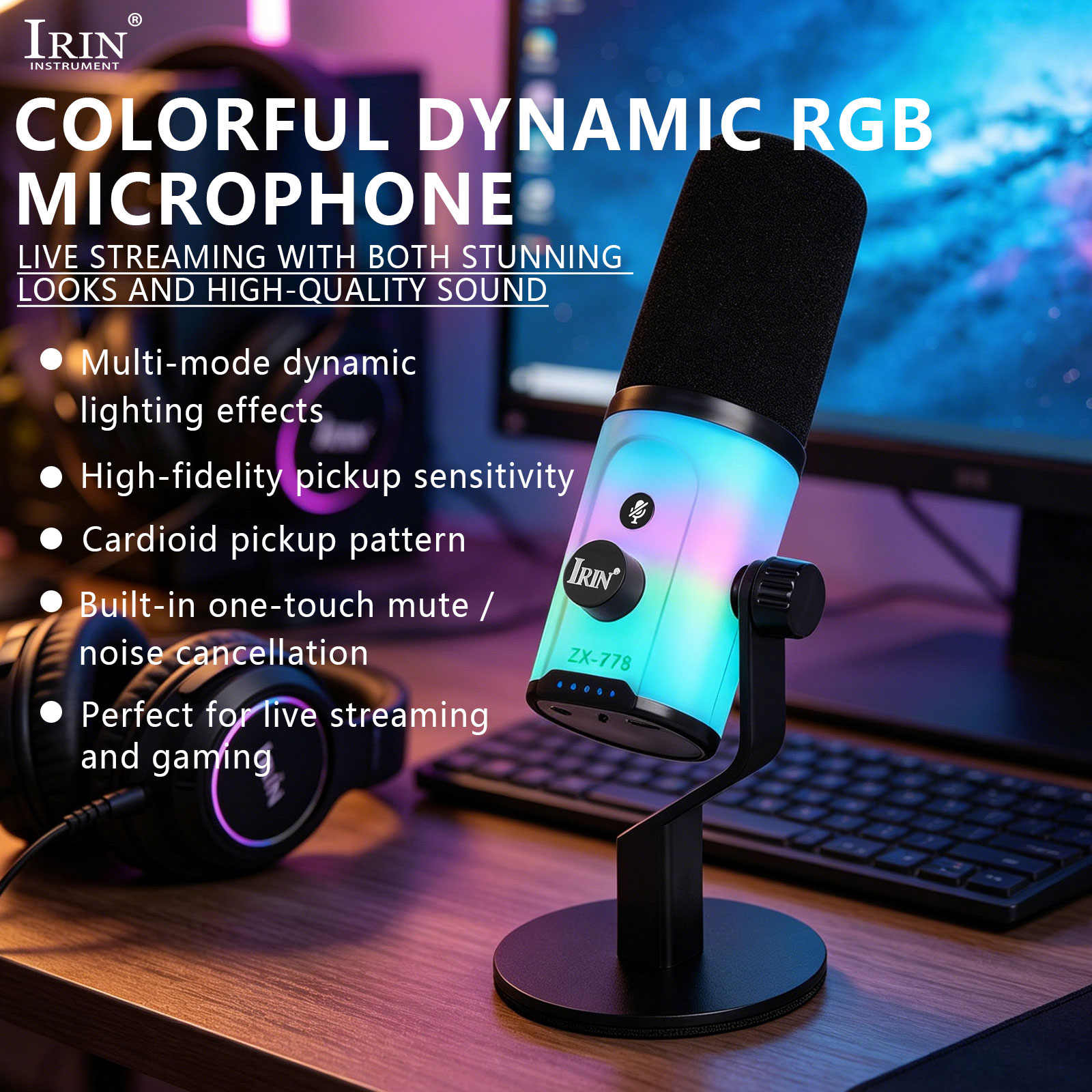 オーディオスタジオキット：USB RGB 1V2 ワイヤレス - Pc Gaming On Mobile のレビューと価格