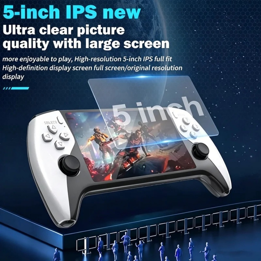SF3500 5 インチハンドヘルドゲームコンソール PS1 - Pc Gaming Emulator のレビューと価格
