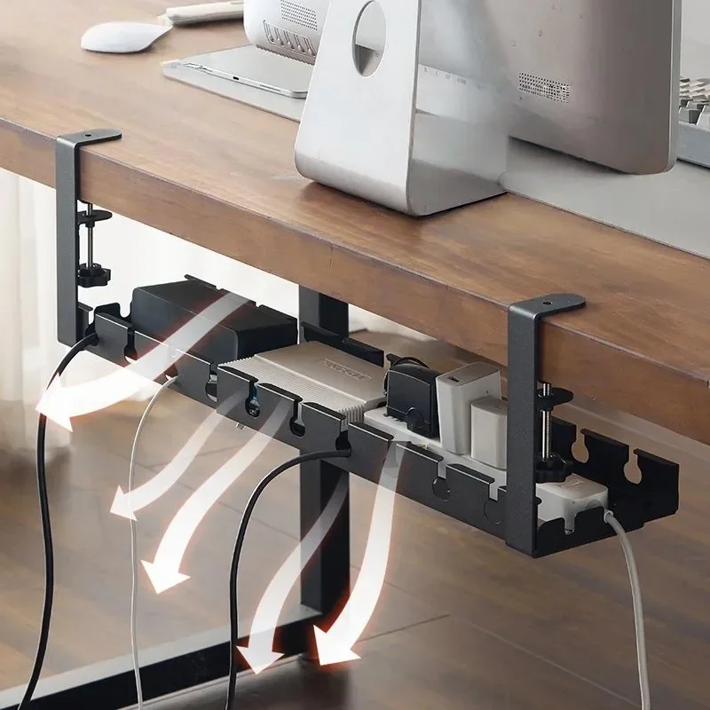 デスク下ケーブル管理トレイ 15.7インチ～31インチ 引き - Desk Cable Organizer のレビューと価格